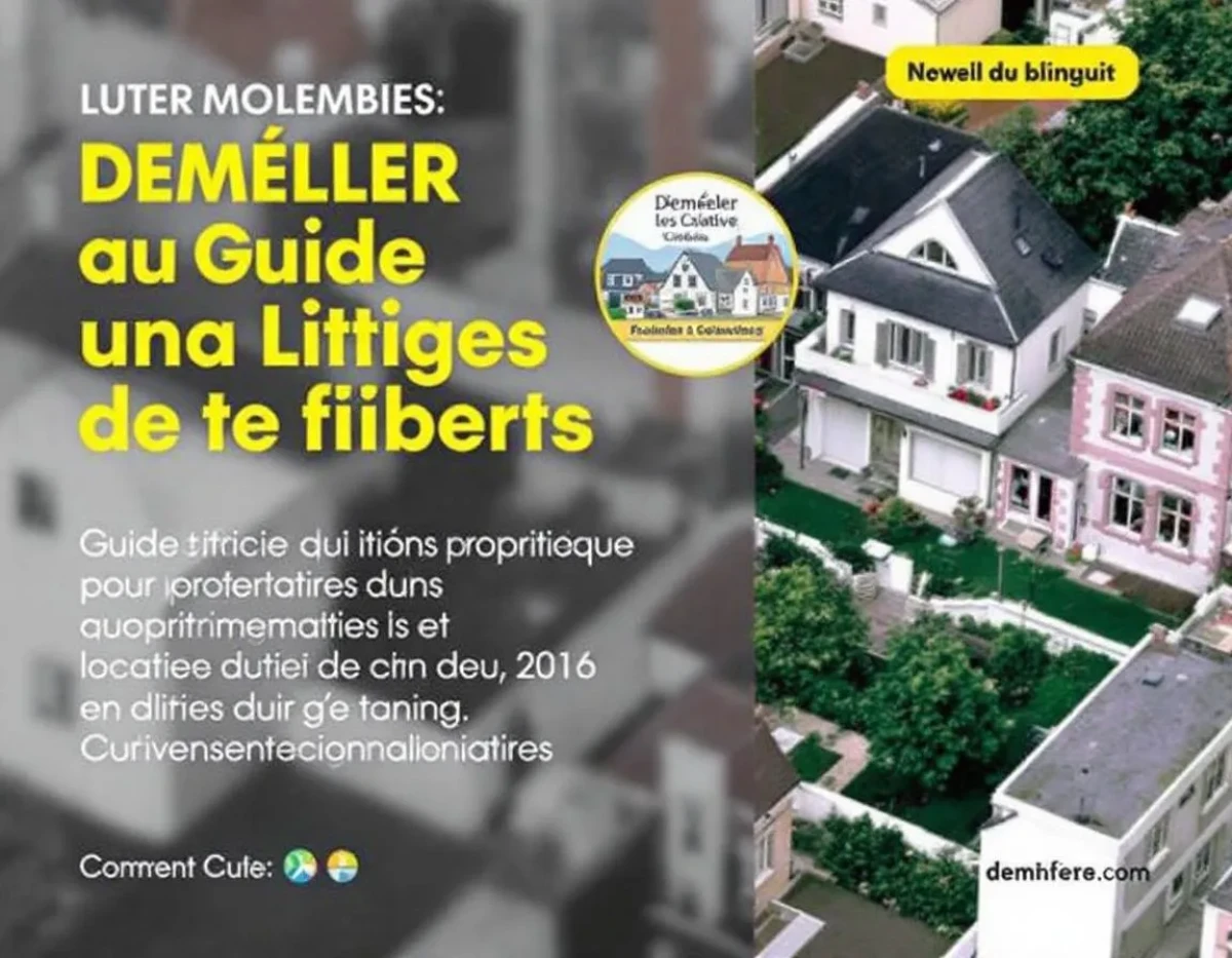 Démêler les Litiges Locatifs : Guide Pratique pour Propriétaires et Locataires