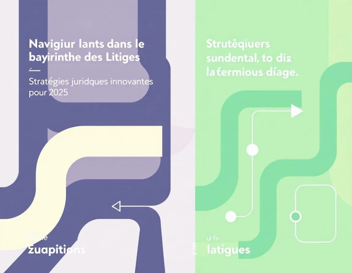 Naviguer dans le Labyrinthe des Litiges : Stratégies Juridiques Innovantes pour 2025