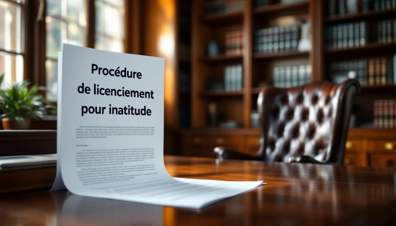 Procédure de licenciement pour inaptitude : mode d'emploi